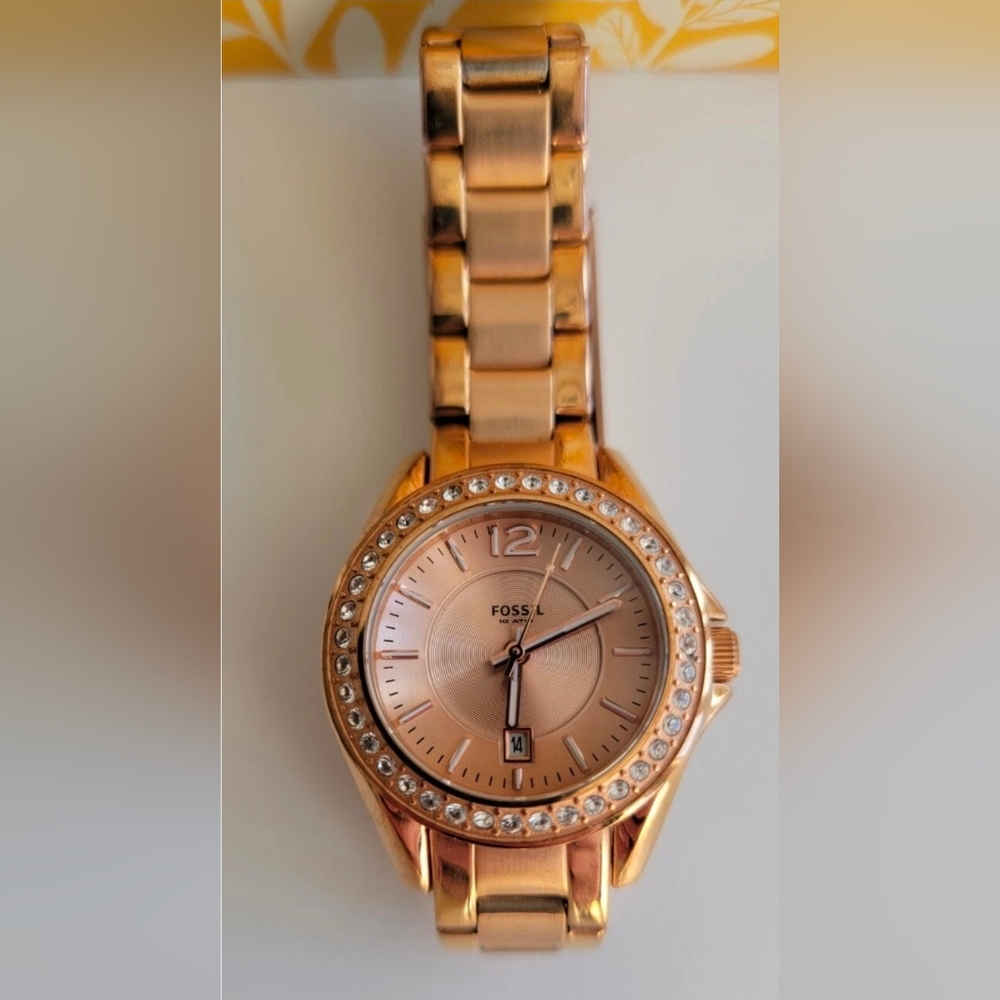 Fossil Watch Rhinestones - Picture 2 of 7